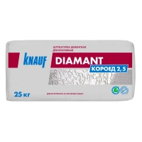 Купить Штукатурка декоративная  КНАУФ-Диамант «короед 2,5»  (25 кг) оптом в Москве от производителя