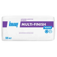 Купить Шпаклевка КНАУФ-Мультифиниш цемент БЕЛЫЙ, 25 кг оптом в Москве от производителя