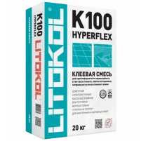 Купить Клей для плитки Litokol Hyperflex K100 Серый 20 кг оптом в Москве от производителя