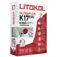 Купить Клей для плитки Litokol K17 25 кг оптом в Москве от производителя