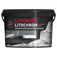 Купить Литокол Litochrom LUXURY EVO LLE.100 затирочная смесь Пепельно-белый 2кг оптом в Москве от производителя