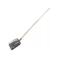 Купить Лопата совковая рельсовая сталь с деревянным черенком оптом в Москве от производителя