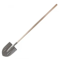 Купить Лопата штыковая рельсовая сталь АМЕРИКАНКА с дер. черенком оптом в Москве от производителя