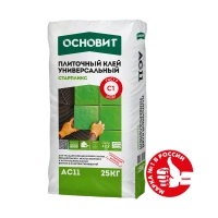 Купить Клей плиточный Основит Старпликс АС11 универсальный, 25 кг оптом в Москве от производителя