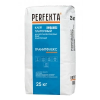 Купить Клей плиточный для крупноформатных плит эластичный Перфекта Гранитфлекс C2TE S1, 25 кг оптом в Москве от производителя