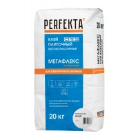 Купить Плиточный клей для укладки крупноформатных плит Перфекта Мегафлекс C2 TE S2 , 20 кг оптом в Москве от производителя