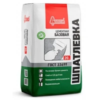 Купить Шпатлевка Базовая цементная Старатели , 20 кг оптом в Москве от производителя