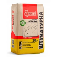 Купить Штукатурка Старатели ОПТИМУМ гипсовая машинного нанесения,30 кг оптом в Москве от производителя