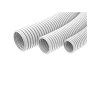 Купить Труба гофр. 16мм ПВХ (серая) с зондом легкая (100м.п.) оптом в Москве от производителя