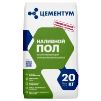 Купить ЦЕМЕНТУМ Наливной пол 20 кг (72шт/под) оптом в Москве от производителя