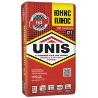 Купить Клей плиточный Юнис Плюс, 25 кг оптом в Москве от производителя