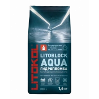 Купить Литокол LITOBLOCK AQUA гидропломба 1,6 кг оптом в Москве от производителя
