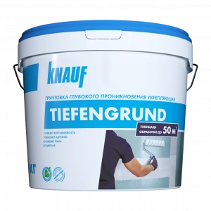 Купить Грунтовка универсальная КНАУФ-Тифенгрунд, 5 кг оптом в Москве от производителя
