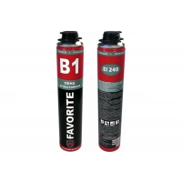 Купить Монтажная пена FAVORITE профессиональная ОГНЕСТОЙКАЯ 870 мл, 100872 оптом в Москве от производителя