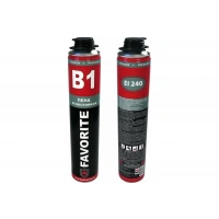 Купить Монтажная пена FAVORITE профессиональная ОГНЕСТОЙКАЯ 870 мл, 100872 оптом в Москве от производителя