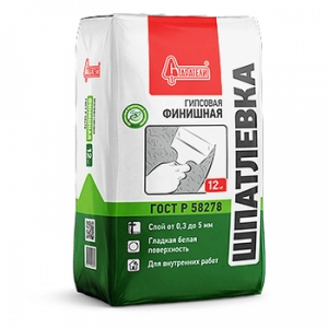 Купить Шпаклевка финишная  Гипсовая Старатели, 12 кг оптом в Москве от производителя