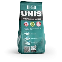 Купить ЮНИС Затирка эластичная U-50 светло-серый С07, 1,5 кг оптом в Москве от производителя