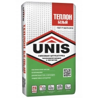 Купить Штукатурка гипсовая Юнис Теплон Белый, 30 кг оптом в Москве от производителя