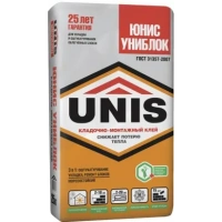 Купить Монтажно-кладочный клей Юнис Униблок, 25 кг. оптом в Москве от производителя