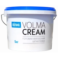 Купить Готовая полимерная финишная шпаклевка Волма Volma Cream  5 кг оптом в Москве от производителя