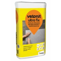 Купить Клей для облицовки фасадов камнем и керамогранитом ВЕТОНИТ Ультра Фикс, 25 кг оптом в Москве от производителя