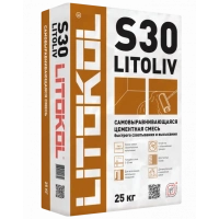 Купить Литокол LITOLIV S30 цементн. самовыравн. смесь д/пола 25кг оптом в Москве от производителя