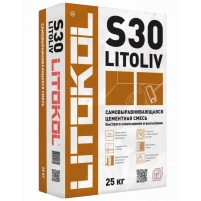 Купить Литокол LITOLIV S30 цементн. самовыравн. смесь д/пола 25кг оптом в Москве от производителя