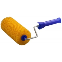 Купить 0367-24 Валик «СТРУКТУРНЫЙ ПОРОЛОН В ГОРОШЕК» малярный в сборе, бюгель 6мм, 80x240мм, STAYER Profi оптом в Москве от производителя