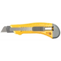 Купить 0913 Нож STAYER «STANDARD» с выдвижным сегмент. лезвием, пластмасс. упроч.,18мм оптом в Москве от производителя