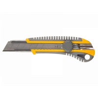 Купить 09141 STAYER Нож «PROFI» механический фиксатор, двухкомпонентный корпус, 25мм оптом в Москве от производителя