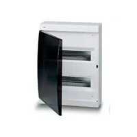 Купить 122640006  ABB Unibox Щит 24(26) мод. навесной, с шинами «земля» и «ноль», белый с прозрачной дверью оптом в Москве от производителя