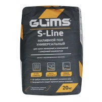 Купить Наливной пол GLIMS S-Line толстослойный быстротвердеющий, 20 кг оптом в Москве от производителя