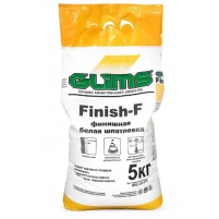 Купить Шпаклевка цементная белая GLIMS-Finish-F для фасадных работ, 5 кг оптом в Москве от производителя