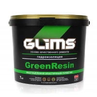 Купить Эластичный герметик GLIMS-GreenResin многоцелевой, 7 кг оптом в Москве от производителя