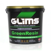 Купить Эластичный герметик GLIMS-GreenRezin многоцелевой, 3,5 кг оптом в Москве от производителя