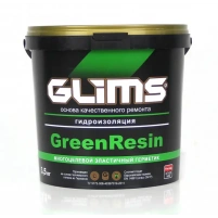 Купить Эластичный герметик GLIMS-GreenRezin многоцелевой, 3,5 кг оптом в Москве от производителя