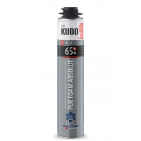 Купить KUDO ABSOLUT PROFF 65+ ARKTIKA Пена монтажная профессиональная  -18град.C, зимняя, (1000 мл) KUPP10W65+ оптом в Москве от производителя