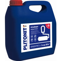 Купить PLITONIT АкваГрунт Праймер-концентрат 1:4 акрилатный для влажных помещений 3 кг  (144шт/подд.) оптом в Москве от производителя