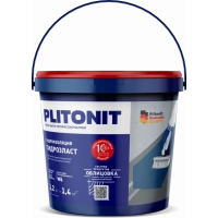 Купить PLITONIT ГидроЭласт Эластичная гидроизоляционная мастика 1.2 кг  (288шт/подд.) оптом в Москве от производителя