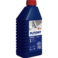 Купить PLITONIT Грунт 1 Праймер-концентрат 1:5 акрилатный для подготовки оснований 0.9 кг  (480шт/подд.) оптом в Москве от производителя