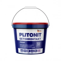 Купить PLITONIT Грунт БетонКонтакт Адгезионный праймер для обработки гладких оснований 15 кг  (44шт/подд.) оптом в Москве от производителя