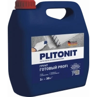 Купить PLITONIT Грунт Готовый PROFI Грунтовка глубокого проникновения 3 кг (144шт/подд.) оптом в Москве от производителя