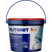 Купить PLITONIT Грунт Супер Контакт Праймер для обработки невпитывающих, гладких оснований 1.5 кг  (288шт/подд.) оптом в Москве от производителя