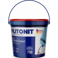 Купить PLITONIT Грунт Супер Контакт Праймер для обработки невпитывающих, гладких оснований 4.5 кг  (96шт/подд.) оптом в Москве от производителя
