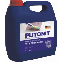 Купить PLITONIT Грунт СуперПол PROFI Грунтовка глубокого проникновения д/подготовки основания под ровнители для полов; концентрат 1:3 3 кг  (144шт/подд.) оптом в Москве от производителя