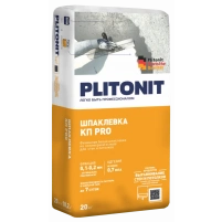 Купить PLITONIT КПpro Финишная шпаклевка на полимерной основе для стен и потолков  20 кг  (48шт/подд.) оптом в Москве от производителя