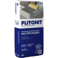 Купить PLITONIT Мастер Кладки многофункц. кладочный раствор 25 кг  (48шт/подд.) оптом в Москве от производителя