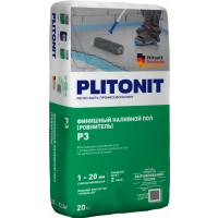 Купить PLITONIT Р3 Ровнитель быстротвердеющий для финишного выравнивания 20 кг  (48шт/подд.) оптом в Москве от производителя