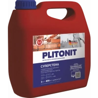 Купить PLITONIT СуперСтена Универсальная добавка для кладочных и штукатурных растворов  10 кг  (40шт/подд.) оптом в Москве от производителя