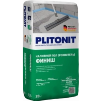 Купить PLITONIT Финиш Ровнитель быстротвердеющий самовыравнивающийся финишный 20 кг  (48шт/подд.) оптом в Москве от производителя